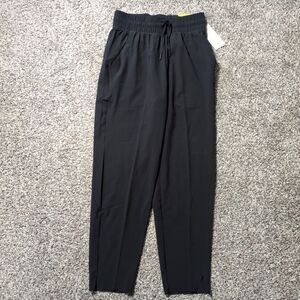 NEW Universal Thread Black Women's XS Flex Woven Taper Pant Jogger